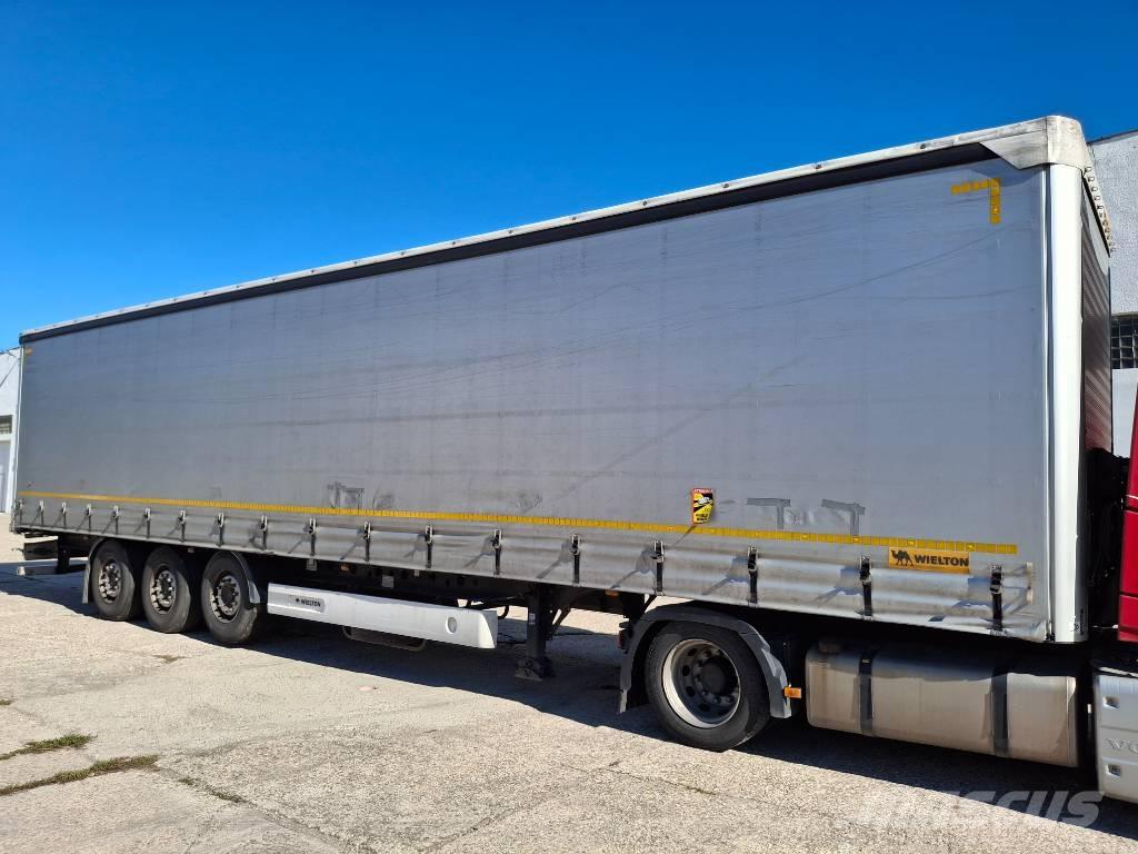 Wielton NS3K Semi-trailer med Gardinsider