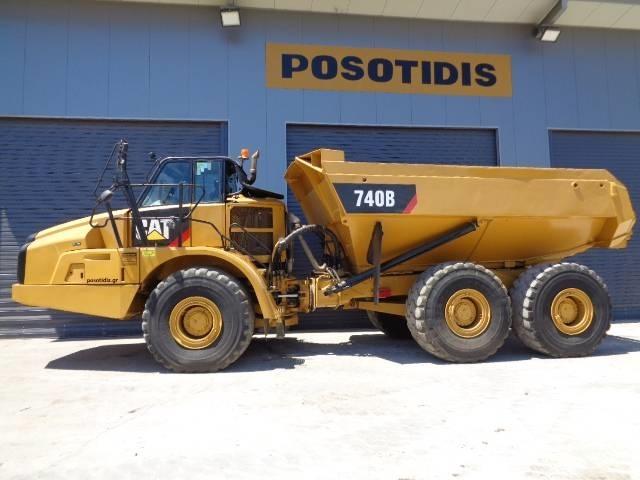 CAT 740 B Terrængående lastbiler