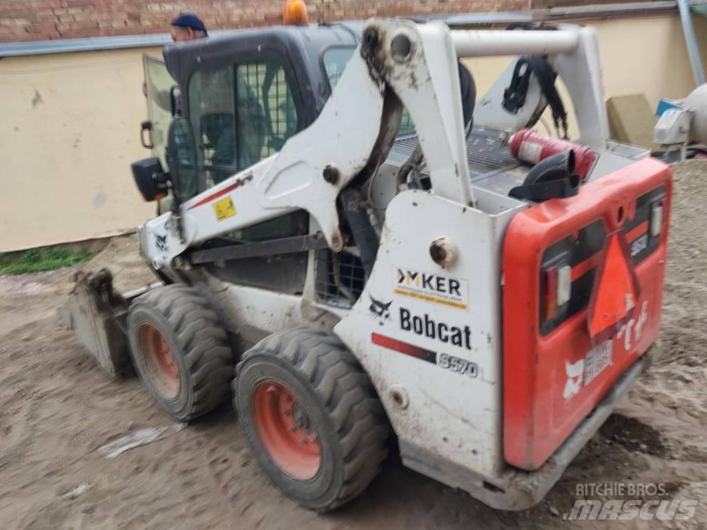 Bobcat S 570 Minilæsser - skridstyret