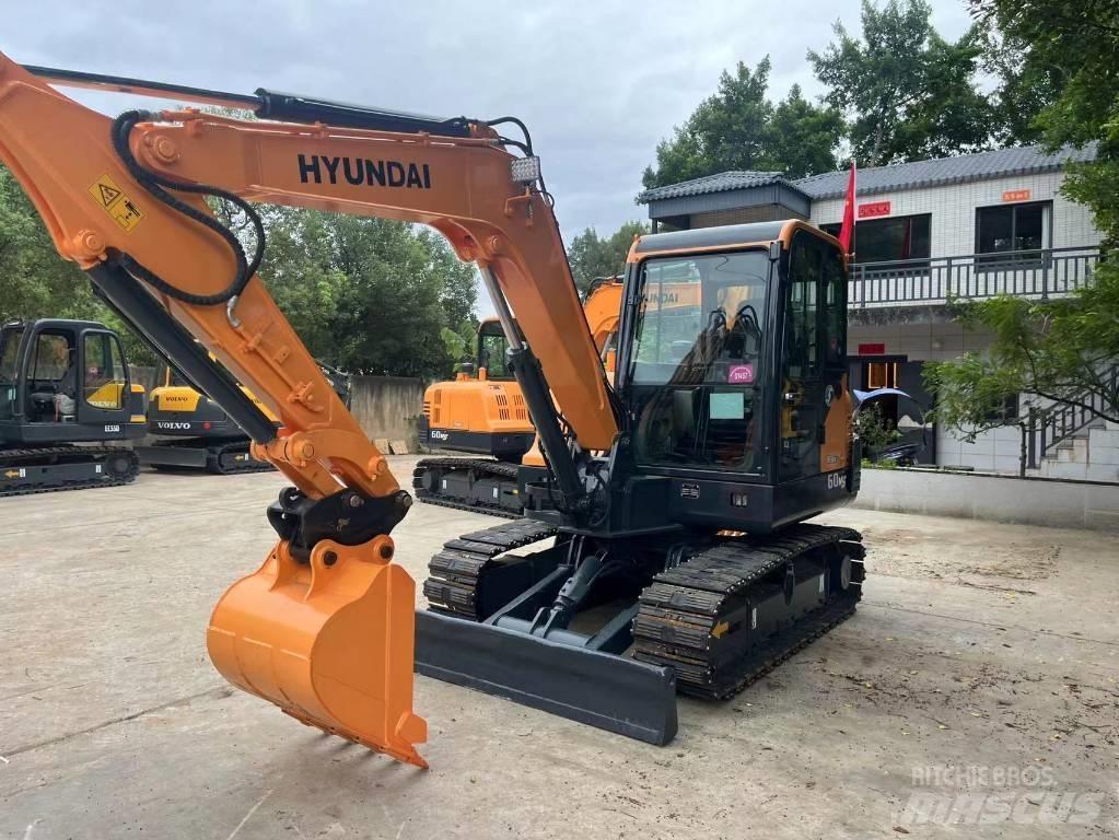 Hyundai 60vs Minigravemaskiner
