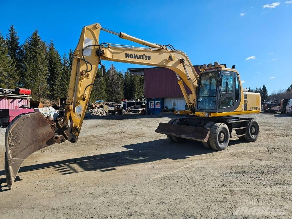 Komatsu PW 170-6 Gravemaskiner på hjul