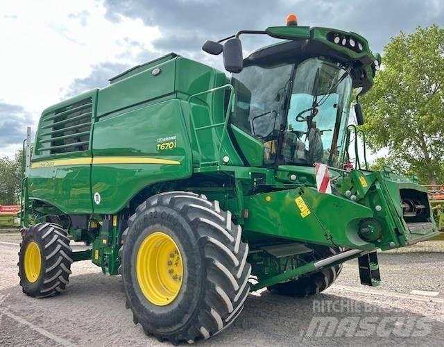 John Deere T 670 Mejetærskere