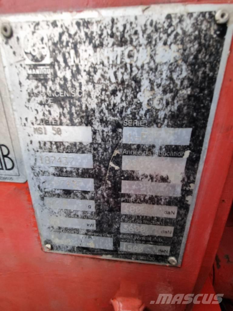 Manitou MSI 50 Terrængående gaffeltruck