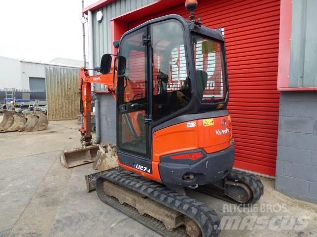 Kubota U 27-4 Minigravemaskiner