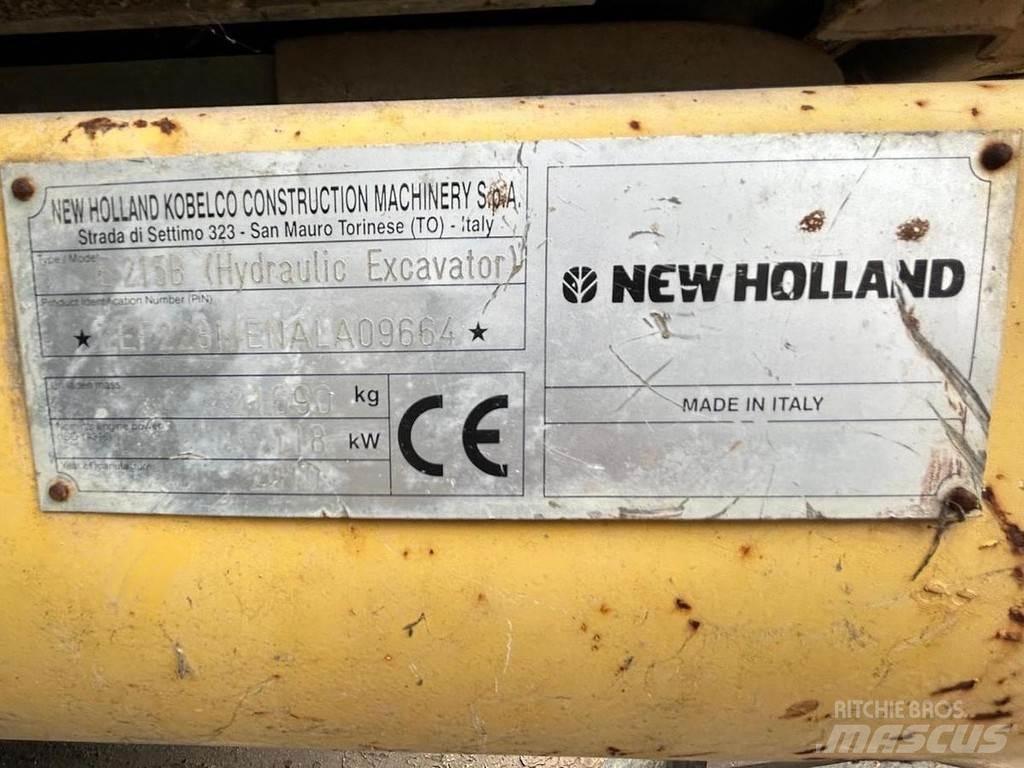 New Holland E215B Special gravemaskiner