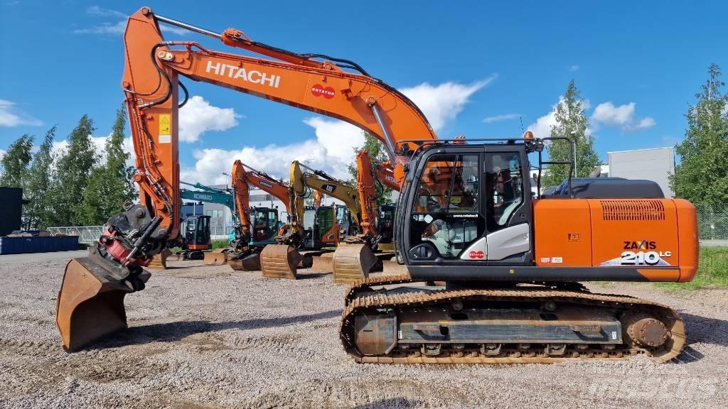 Hitachi ZX210LC-6 Gravemaskiner på larvebånd