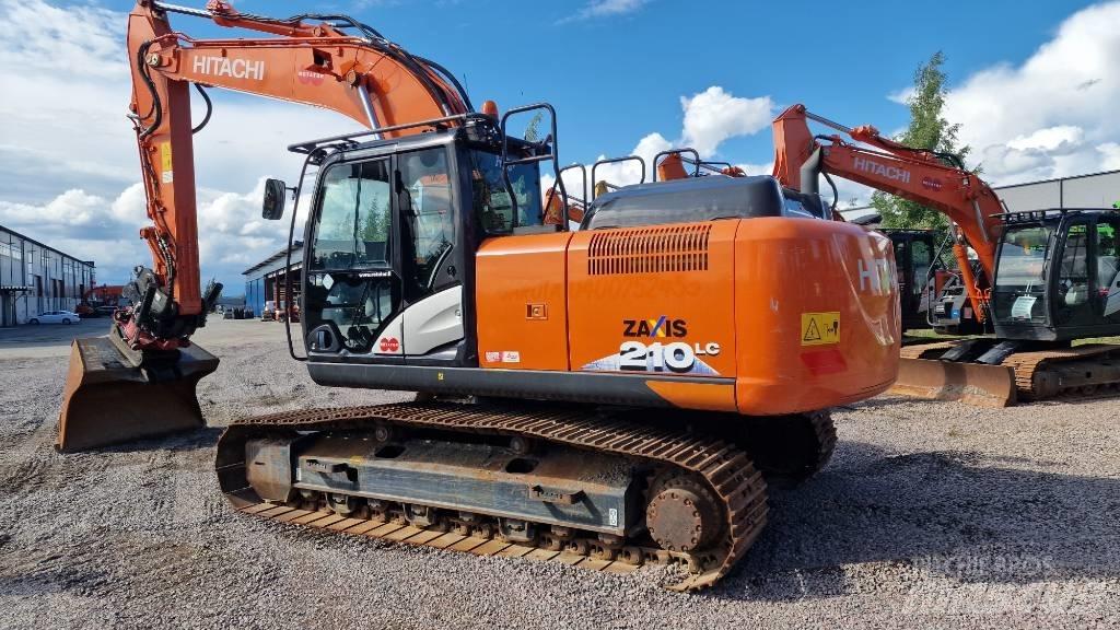 Hitachi ZX210LC-6 Gravemaskiner på larvebånd