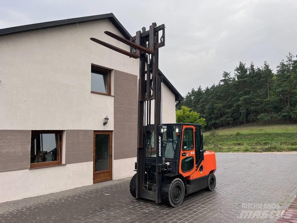Doosan D 55 C-7 Diesel gaffeltrucks