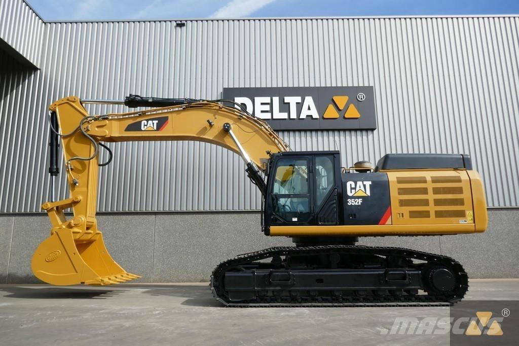 CAT 352F Gravemaskiner på larvebånd