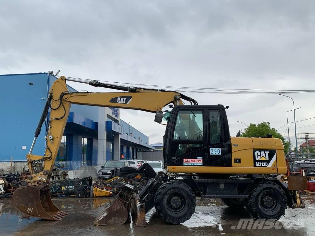 CAT M 313 D Gravemaskiner på hjul