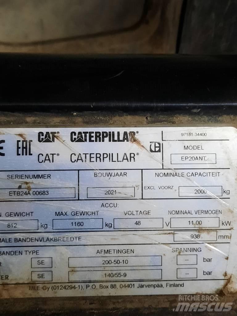 CAT EP20ANT El gaffeltrucks