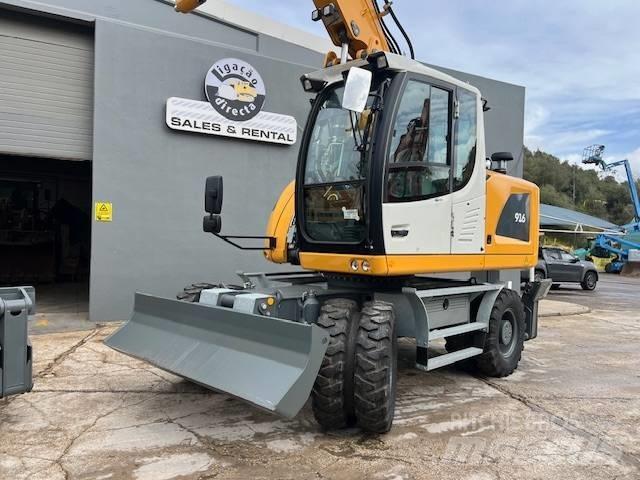 Liebherr 916 Gravemaskiner på hjul