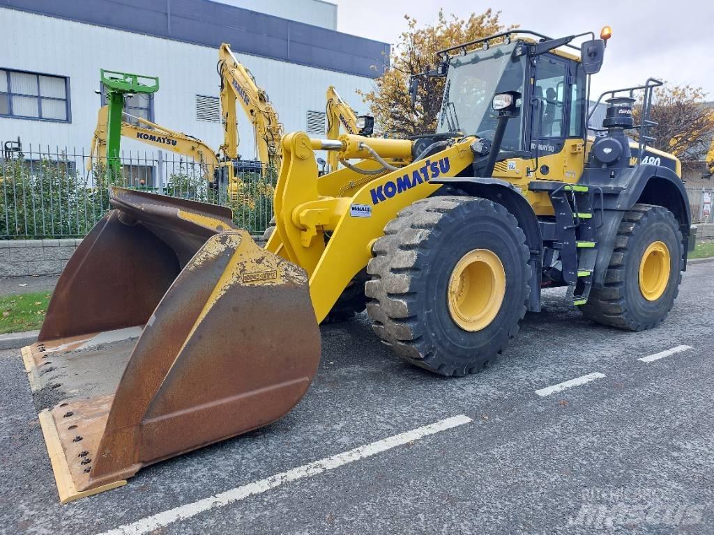 Komatsu WA480-8 Læssemaskiner på hjul