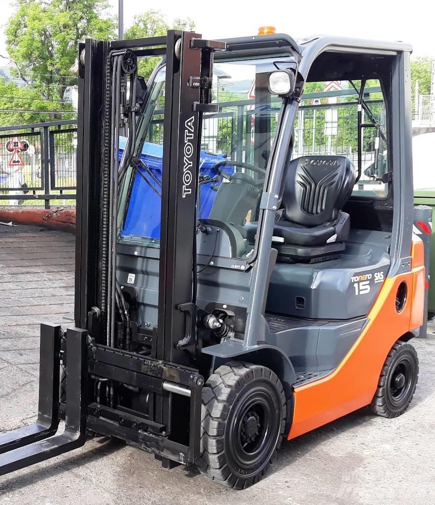 Toyota 8 FD F 18 Diesel gaffeltrucks