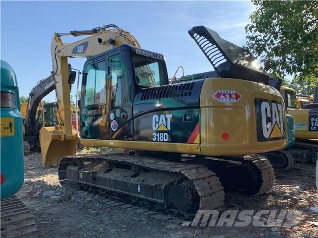 CAT 318DL Gravemaskiner på larvebånd