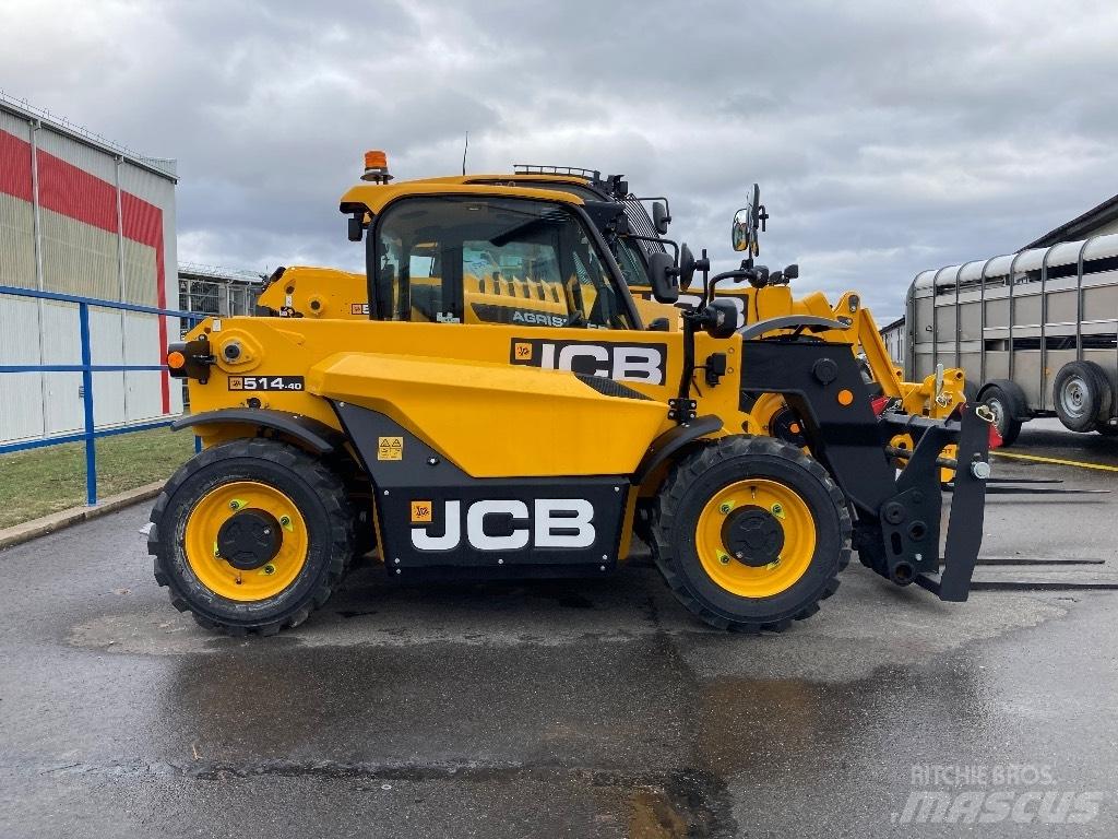 JCB 514-40 Agri Teleskoplæssere til landbrug
