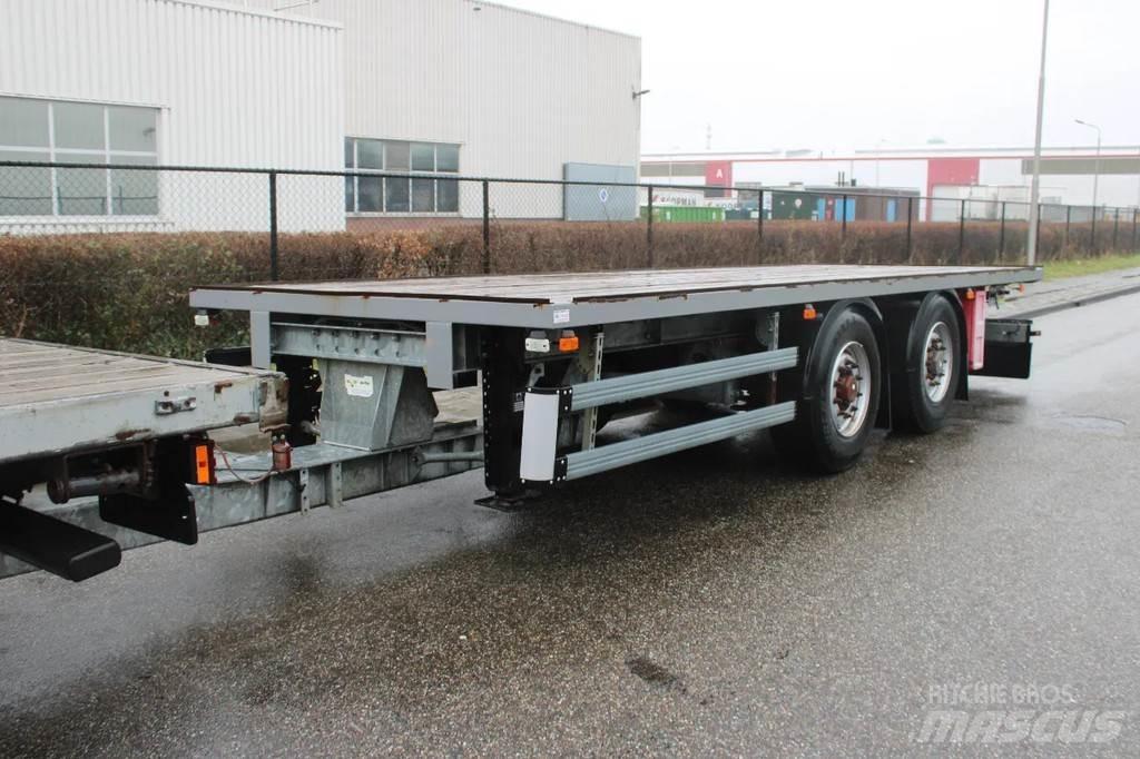 Samro 2 axle Anhænger med lad/Flatbed