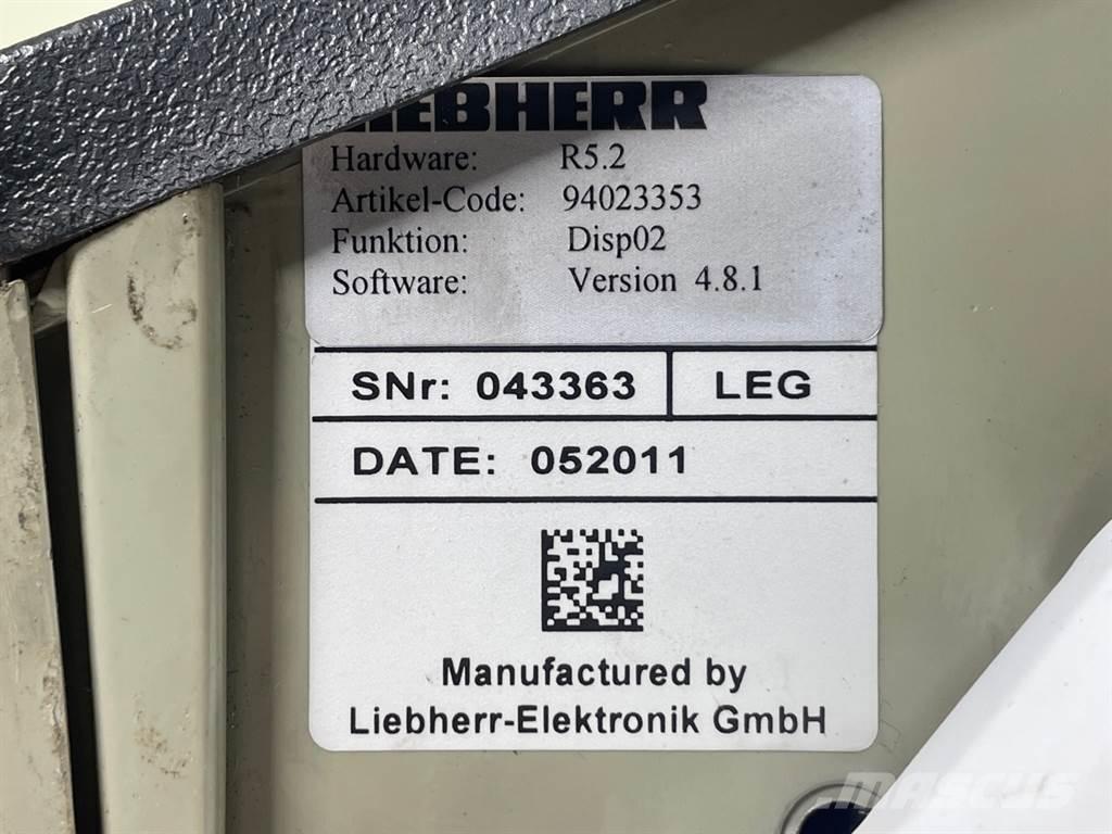 Liebherr A 924 C Elektronik