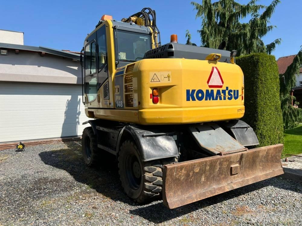 Komatsu PW 148-8 Gravemaskiner på hjul