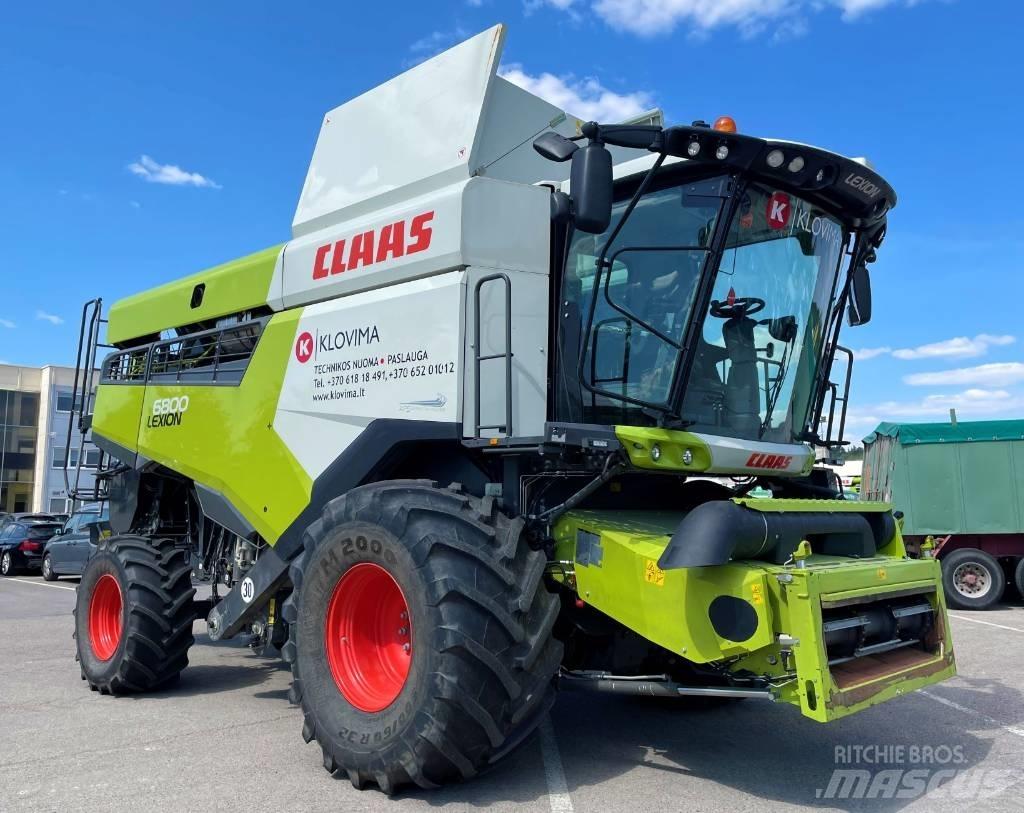CLAAS Lexion 6800 Mejetærskere