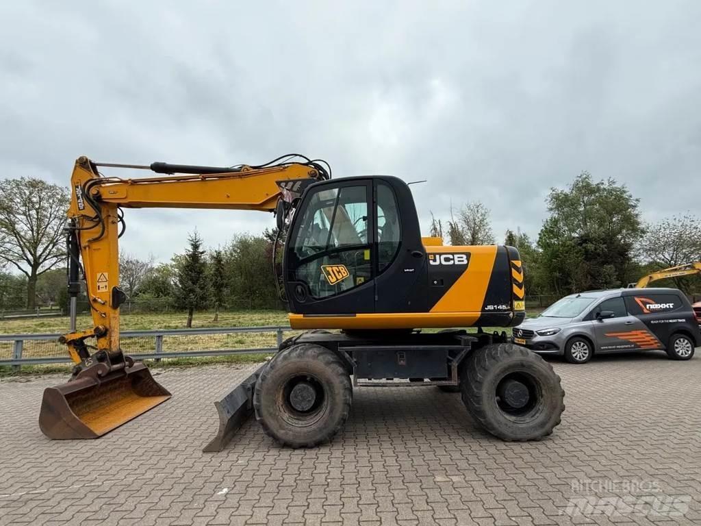JCB JS 145W Gravemaskiner på hjul