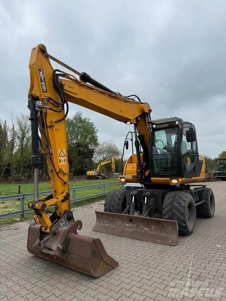 JCB JS 145W Gravemaskiner på hjul