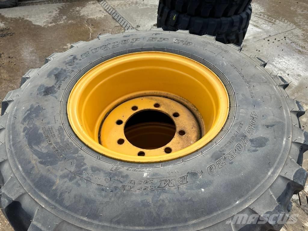 Dunlop 405/70R20 Dæk, hjul og fælge