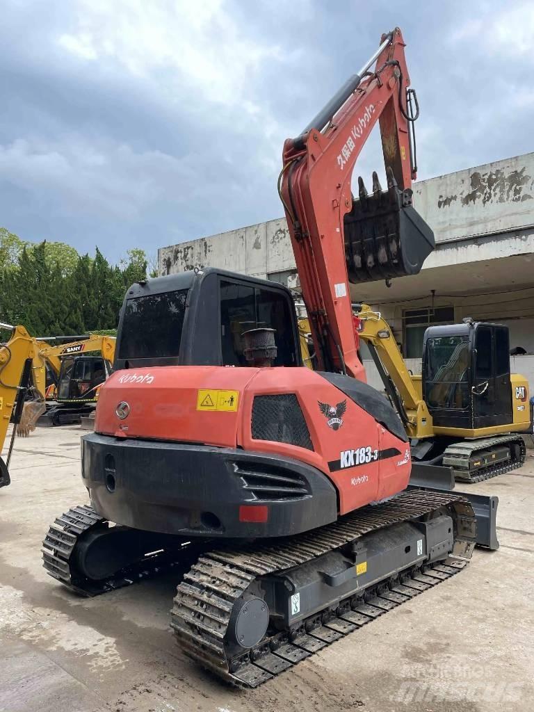 Kubota KX163 Gravemaskiner på larvebånd