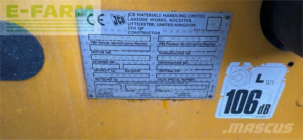 JCB 526-56 Teleskoplæssere til landbrug