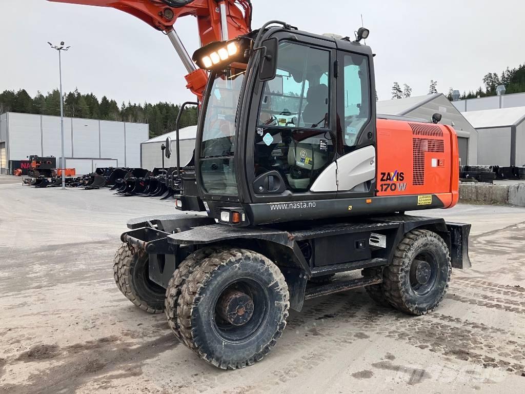 Hitachi ZX170WT-5 Gravemaskiner på hjul