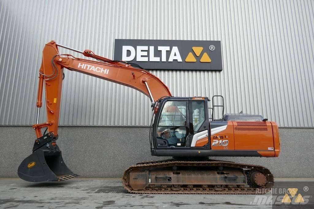 Hitachi ZX210LC-7 Gravemaskiner på larvebånd