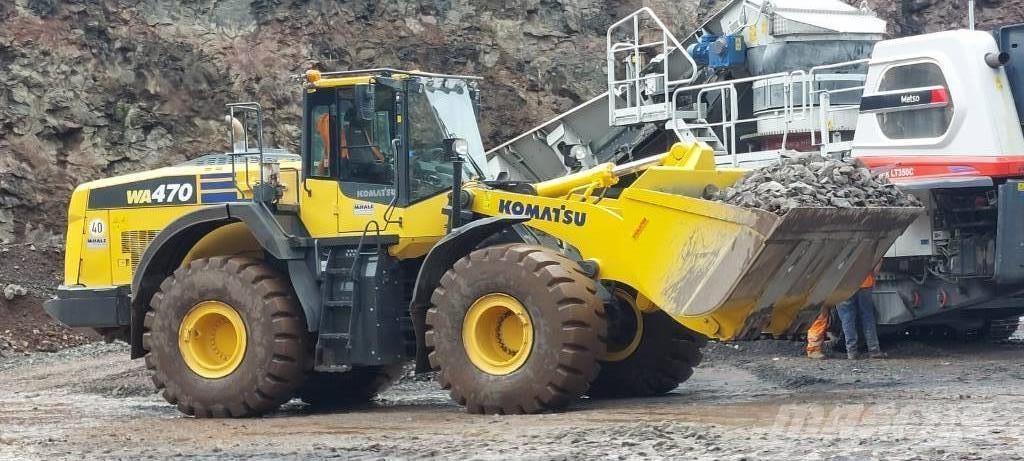 Komatsu WA470-8 Læssemaskiner på hjul