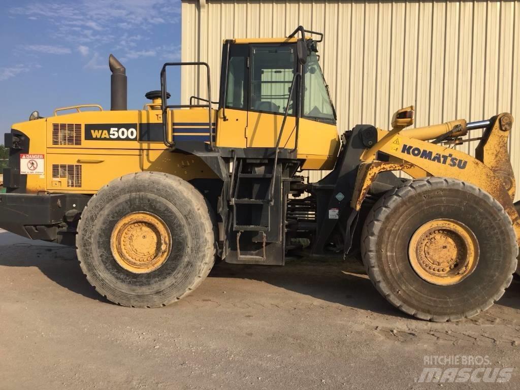 Komatsu WA500-6 Læssemaskiner på hjul
