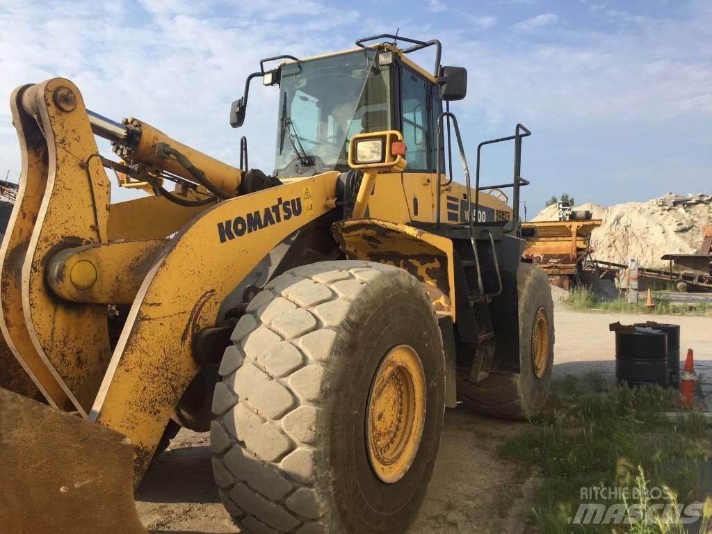 Komatsu WA500-6 Læssemaskiner på hjul
