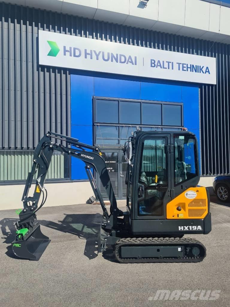 Hyundai HX 19 A Minigravemaskiner