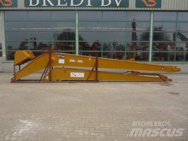 Long Reach  Cat 320 Gravemaskiner med lang gravebom