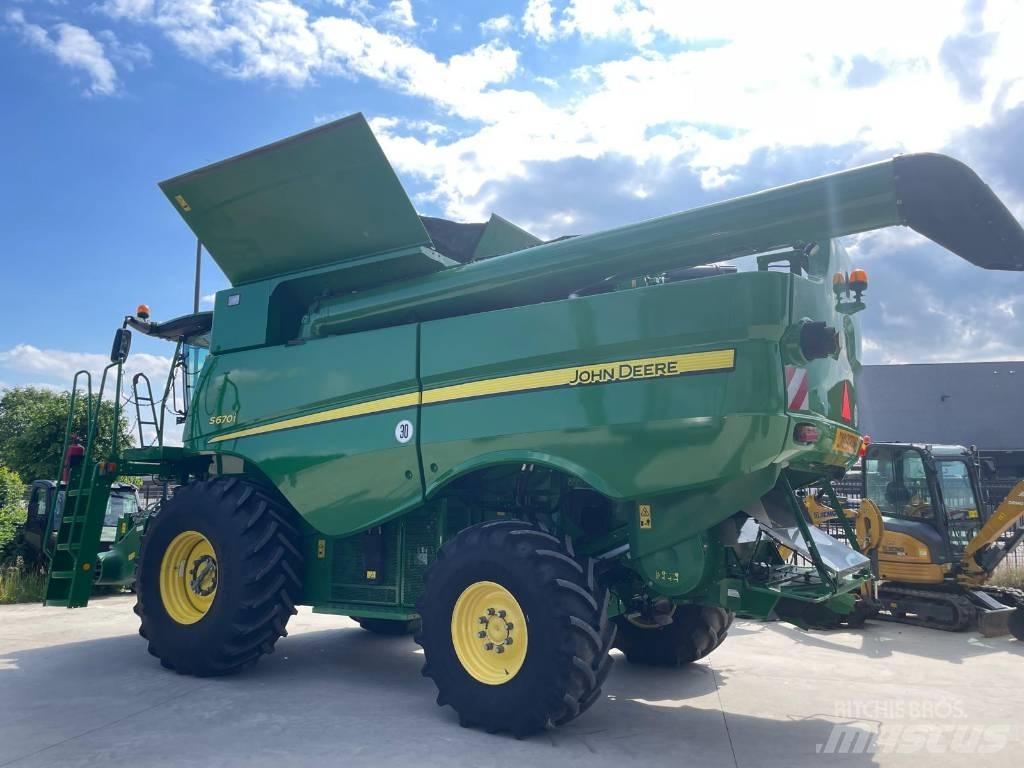 John Deere S670 4x4 Mejetærskere
