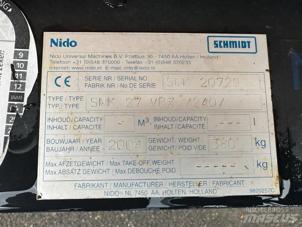 Nido SNK 27 VPZ 240 Sneskovle og -plove