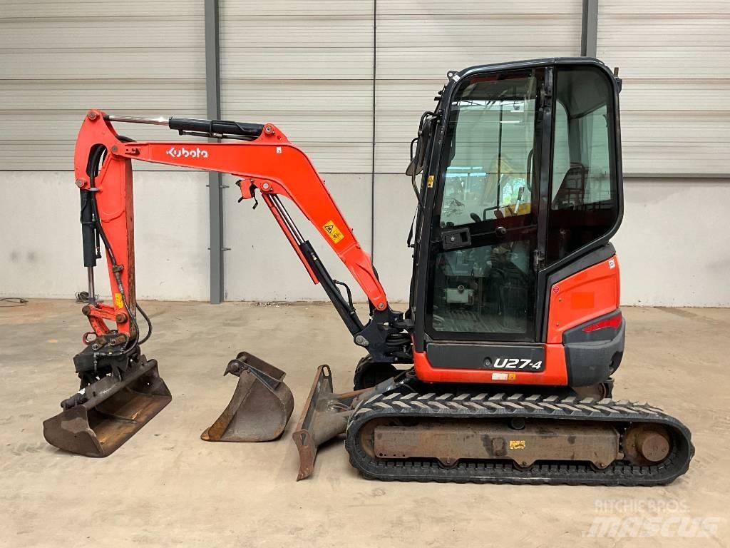Kubota U 27-4 Minigravemaskiner