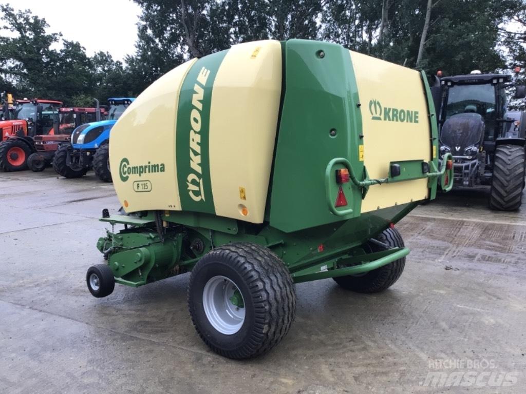 Krone Comprima f125 Rundballe-pressere