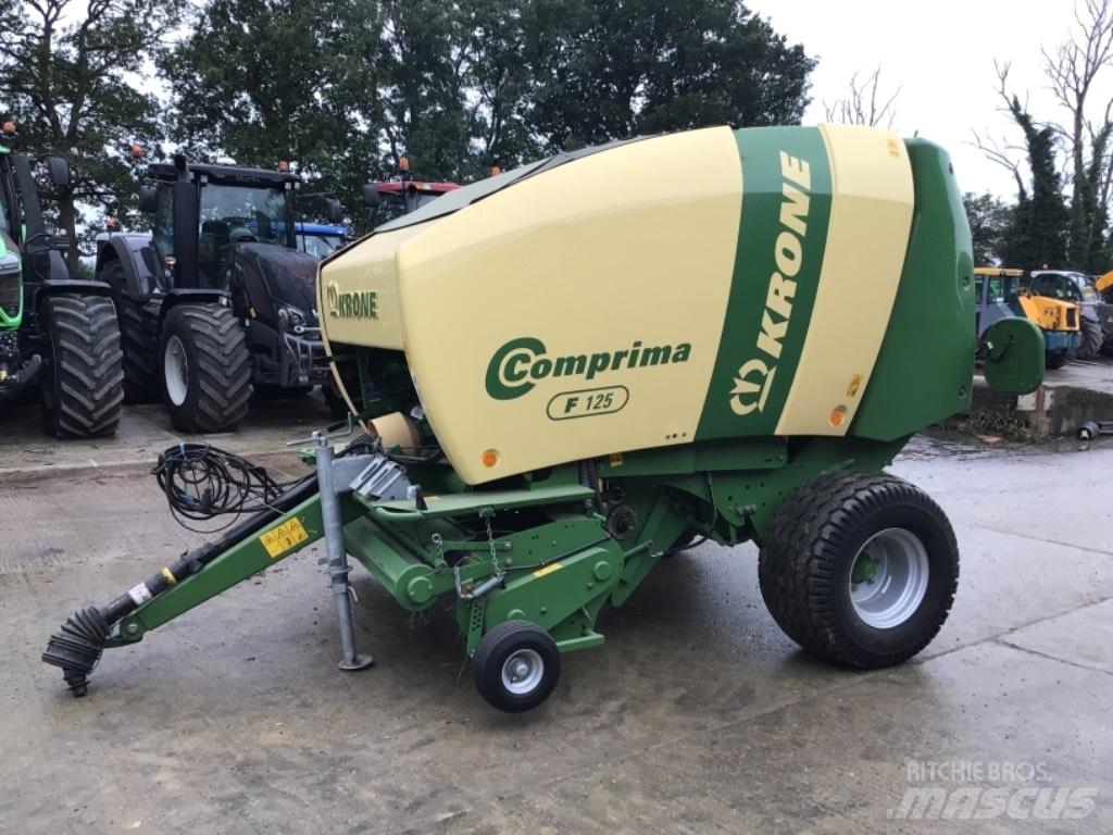Krone Comprima f125 Rundballe-pressere