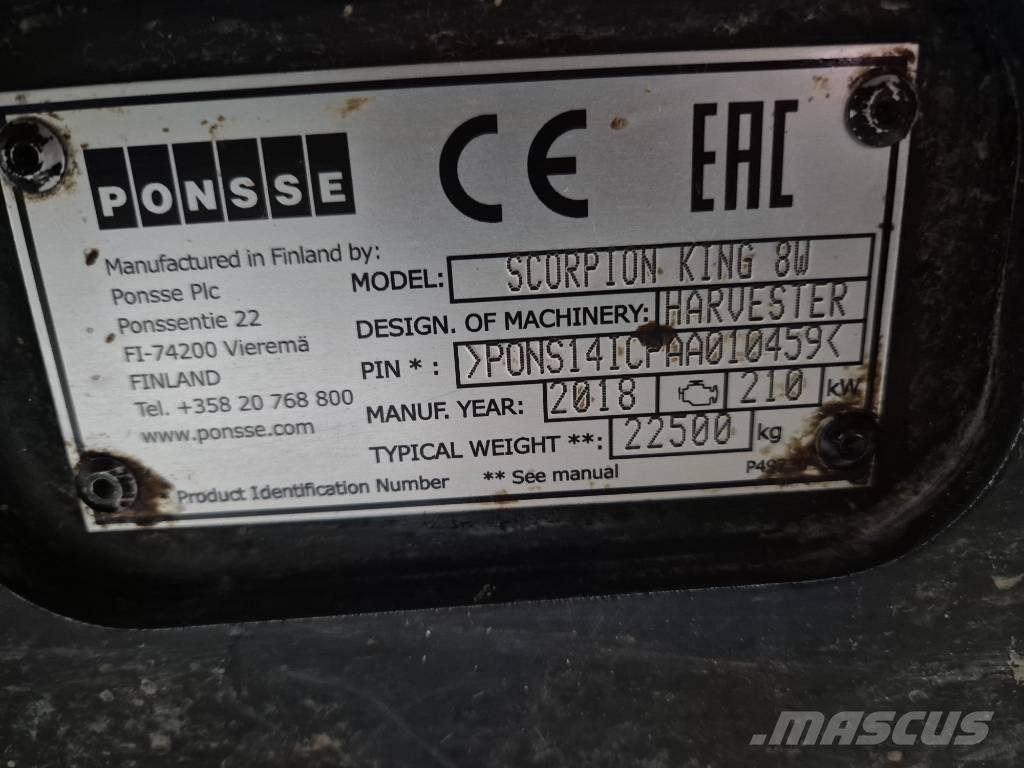 Ponsse Scorpion King Skovningsmaskiner