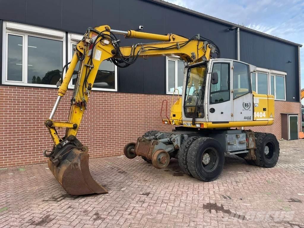 Atlas 1404K Gravemaskiner på hjul