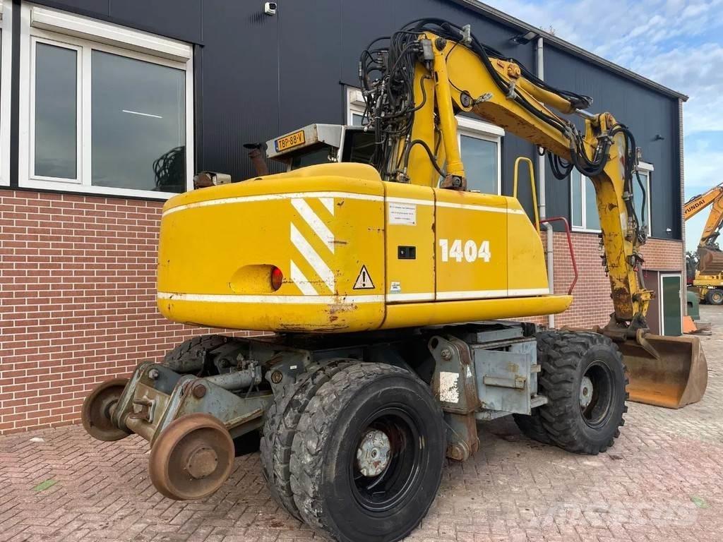 Atlas 1404K Gravemaskiner på hjul