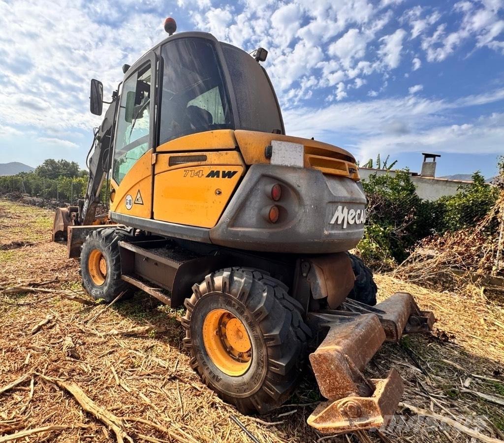 Mecalac 714 MW Gravemaskiner på hjul