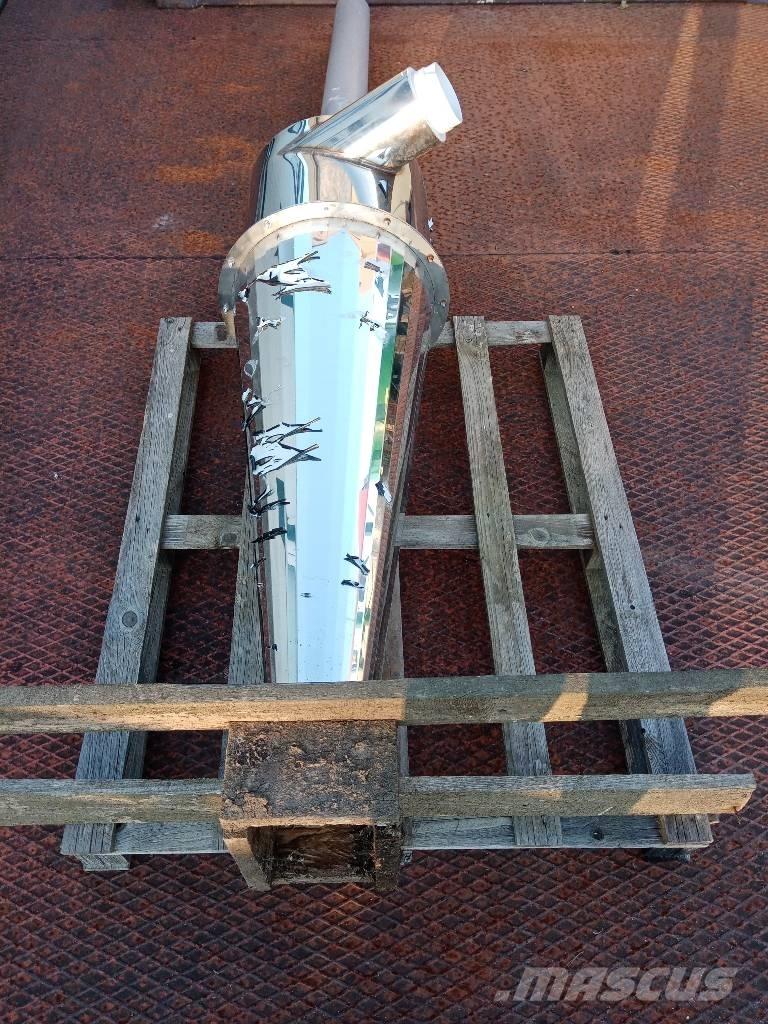 Inox Ciklon Udstyr til rensning af korn
