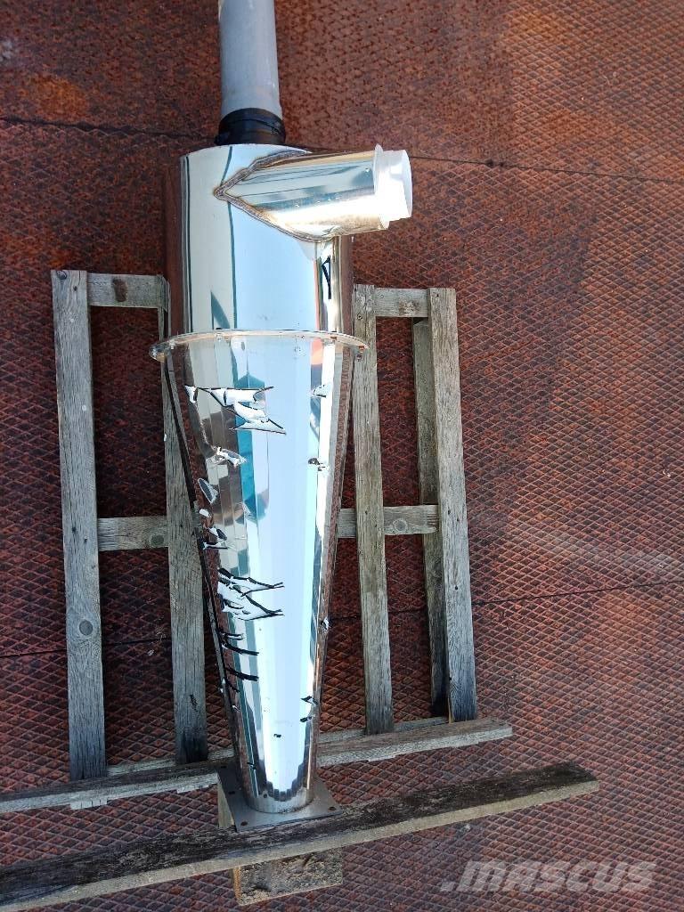 Inox Ciklon Udstyr til rensning af korn