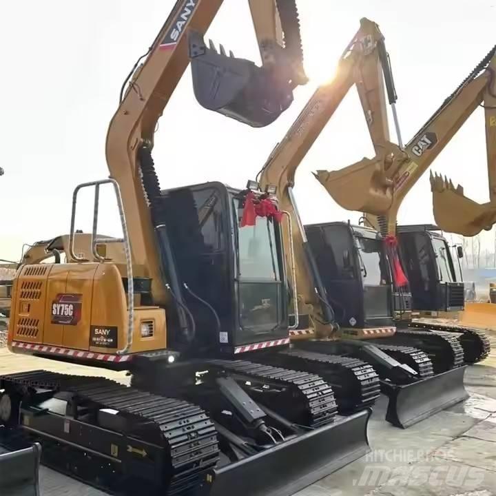Sany SY75 Gravemaskiner på larvebånd