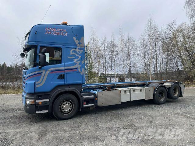 Scania R500 6x2 Lastbiler med containerramme / veksellad
