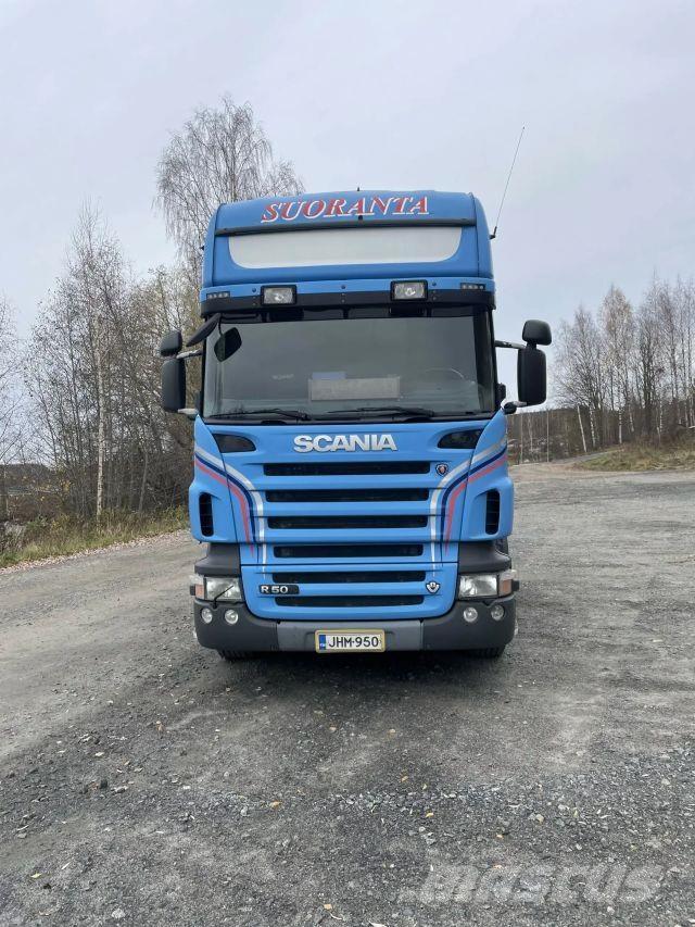 Scania R500 6x2 Lastbiler med containerramme / veksellad